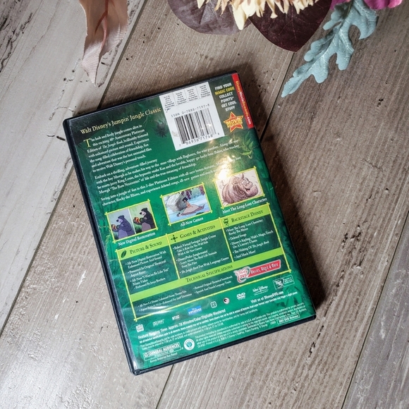 Walt Disney's The Jungle Book 40th Anniversary Edition DVD Platinum Edition EUC - Picture 9 of 10